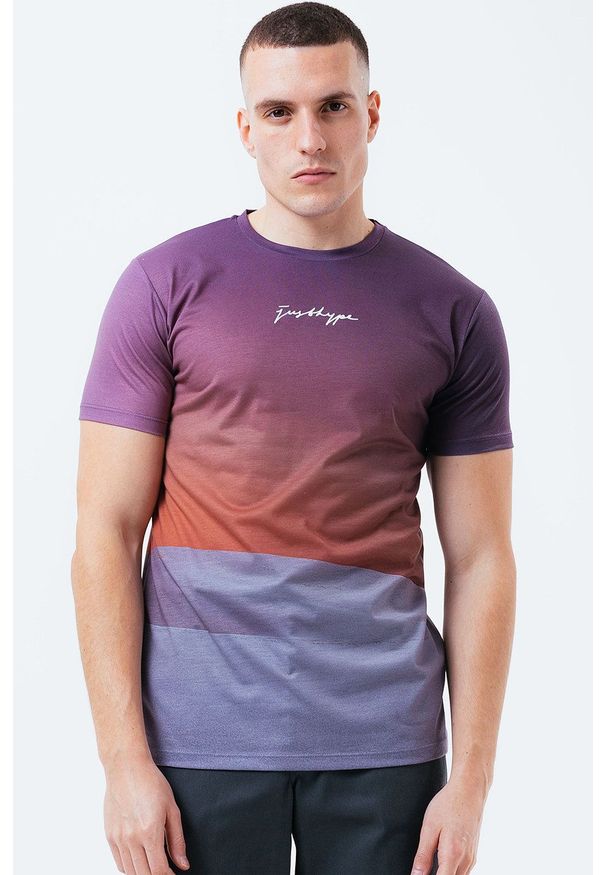 Hype T-shirt SAND FADE męski wzorzysty. Materiał: dzianina