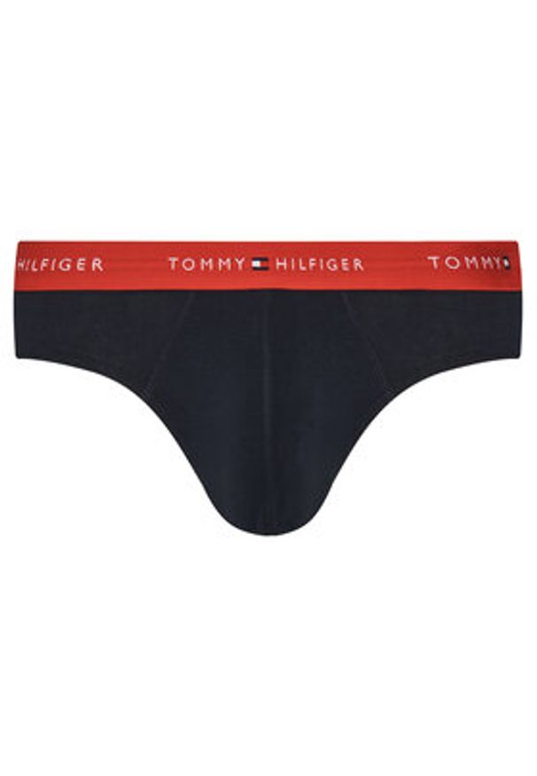 TOMMY HILFIGER - Tommy Hilfiger Komplet 3 par slipów UM0UM03471 Czarny. Kolor: czarny. Materiał: bawełna