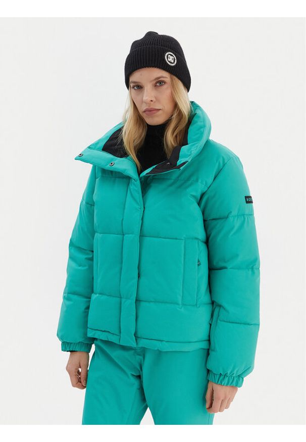 Roxy Kurtka narciarska Snow Winter Rebel JK ERJTJ03545 Zielony Regular Fit. Kolor: zielony. Materiał: syntetyk. Sport: narciarstwo