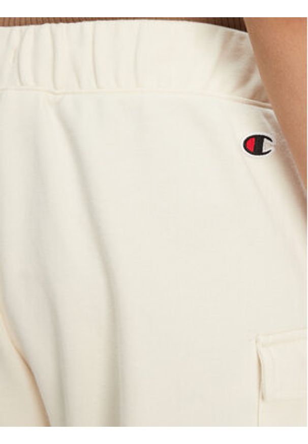 Champion Szorty sportowe 118024 Écru Standard Fit. Materiał: bawełna