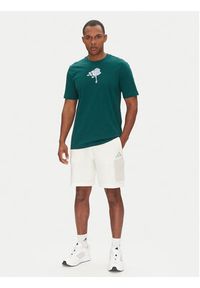 Adidas - adidas T-Shirt Earth Day Graphic JI6753 Zielony Regular Fit. Kolor: zielony. Materiał: bawełna #3