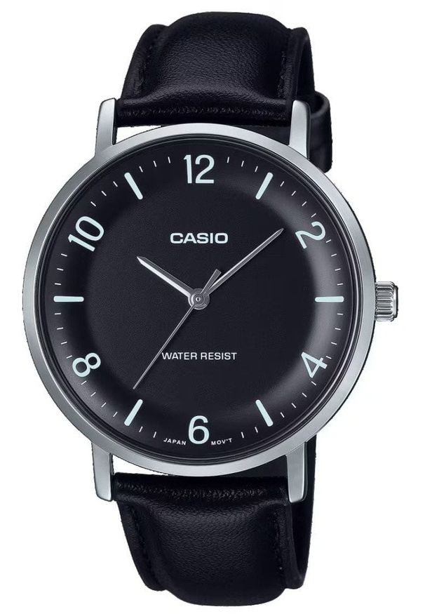 Casio - Zegarek Męski CASIO MTP-VT03L-1BDF + BOX