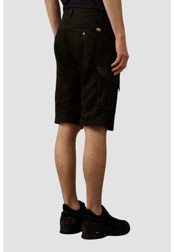 C.P. Company - C.P. COMPANY Czarne męskie spodenki Bermudy-Cargo, Rozmiar 48. Kolor: czarny