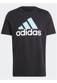 Adidas - adidas T-Shirt Essentials Single Jersey Big Logo T-Shirt IJ8582 Czarny Regular Fit. Kolor: czarny. Materiał: bawełna #2