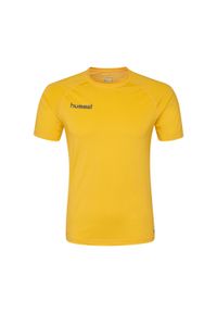 Jersey Hummel enfant First Performance HML. Kolor: żółty, wielokolorowy, pomarańczowy. Materiał: jersey. Sport: piłka ręczna #1