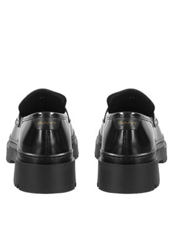 GANT - Gant Loafersy 29571765 Czarny. Kolor: czarny. Materiał: lakier, skóra