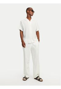 Jack & Jones - Jack&Jones Koszula Luke 12255781 Biały Relaxed Fit. Kolor: biały. Materiał: bawełna #6