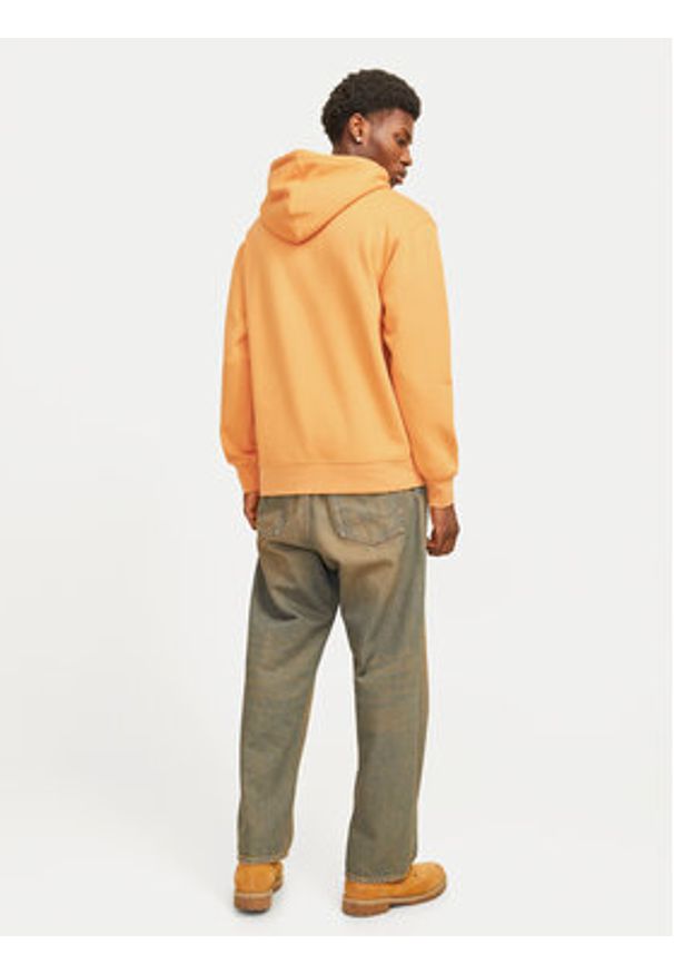 Jack & Jones - Jack&Jones Bluza Vesterbro 12241687 Pomarańczowy Relaxed Fit. Kolor: pomarańczowy. Materiał: bawełna, syntetyk