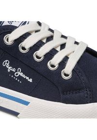 Pepe Jeans Tenisówki Brady Boy Basic PBS30527 Granatowy. Kolor: niebieski. Materiał: materiał #5