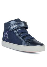 Geox Sneakersy B Gisli Girl B361MB 0SDNF C4002 M Granatowy. Kolor: niebieski