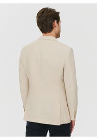 Pako Lorente - PAKO LORENTE – Lniana marynarka męska w kolorze beżowym. Okazja: na co dzień. Kolor: beżowy, niebieski, oliwkowy. Materiał: len. Styl: casual #9