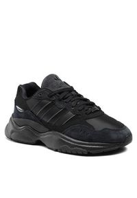 Adidas - adidas Buty Retropy F90 HP2200 Czarny. Kolor: czarny. Materiał: skóra