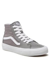 Vans Tenisówki Sk8-Hi Tapered Vr VN0009Q0BGF1 Szary. Kolor: szary. Materiał: skóra