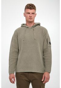 C.P. Company - Sweter męski z kapturem C.P. COMPANY. Typ kołnierza: kaptur #5