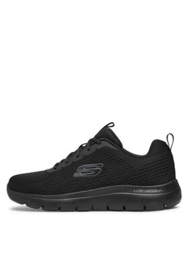 skechers - Skechers Sneakersy Summits Torre 232395/BBK Czarny. Kolor: czarny. Materiał: materiał
