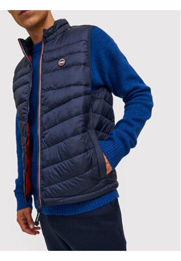 Jack & Jones - Jack&Jones Kamizelka Hero 12211790 Granatowy Regular Fit. Kolor: niebieski. Materiał: syntetyk