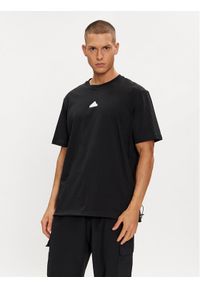 Adidas - adidas T-Shirt City Escape IR5171 Czarny Loose Fit. Kolor: czarny. Materiał: bawełna