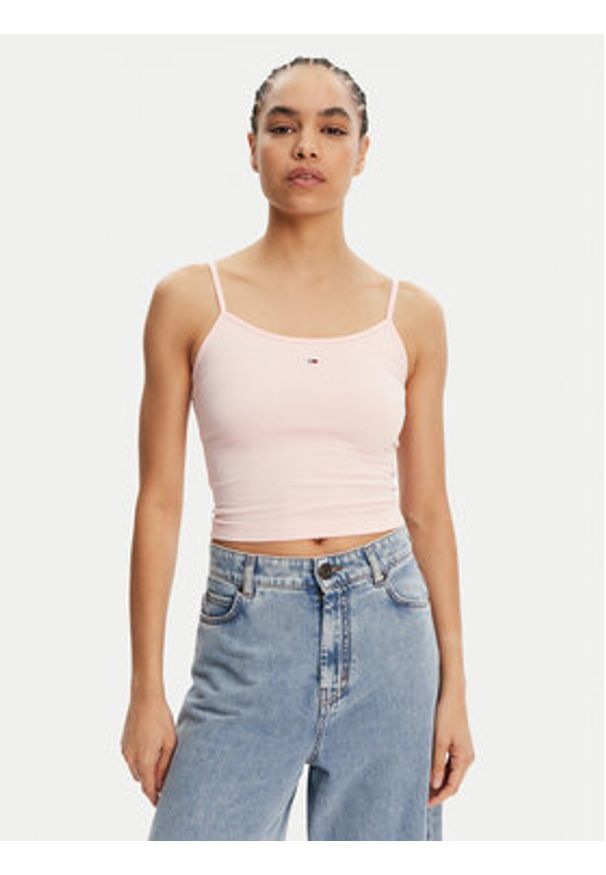 Tommy Jeans Komplet topów Essential DW0DW18148 Kolorowy Regular Fit. Materiał: bawełna. Wzór: kolorowy