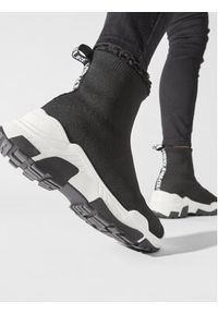 Versace Jeans Couture Sneakersy 75VA3SP2 Czarny. Kolor: czarny. Materiał: materiał #3