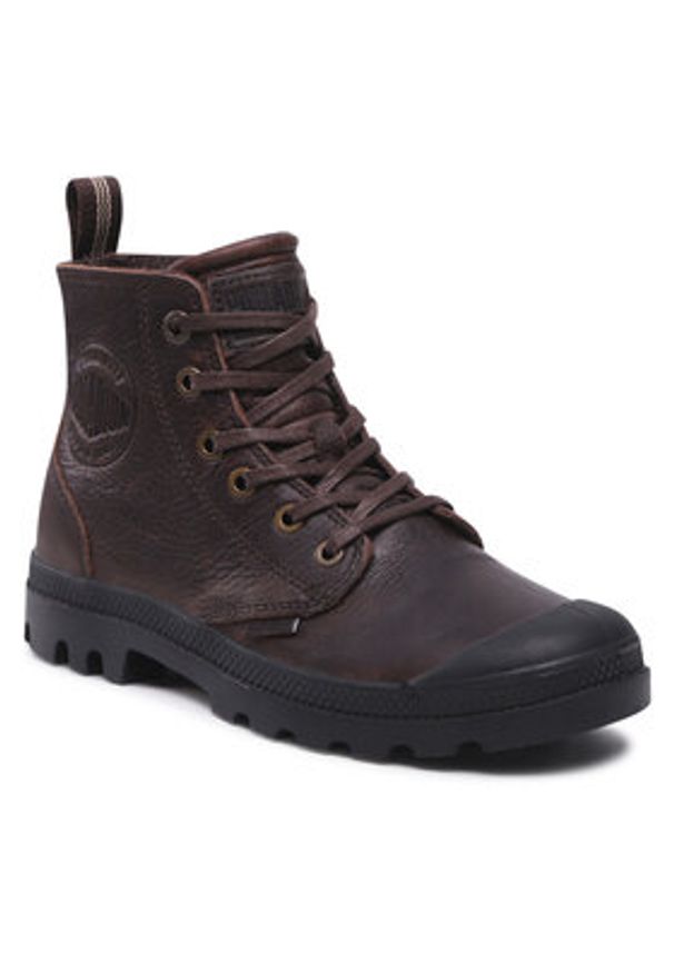 Palladium Trapery Pampa Zip Lth Ess 76888-248-M Brązowy. Kolor: brązowy. Materiał: skóra