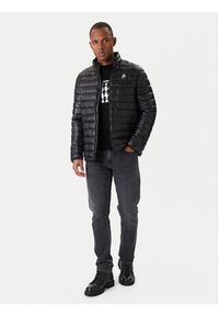 Karl Lagerfeld - KARL LAGERFELD Kurtka przejściowa Blouson 505400 554590 Czarny Regular Fit. Typ kołnierza: dekolt w karo. Kolor: czarny. Materiał: syntetyk #4