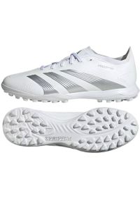 Adidas - Buty piłkarskie adidas Predator League L Tf M IE2613 białe. Zapięcie: sznurówki. Kolor: biały. Materiał: syntetyk, guma. Sport: piłka nożna #1