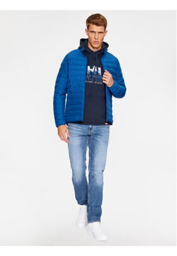 Helly Hansen Bluza Ocean 30361 Granatowy Regular Fit. Kolor: niebieski. Materiał: bawełna
