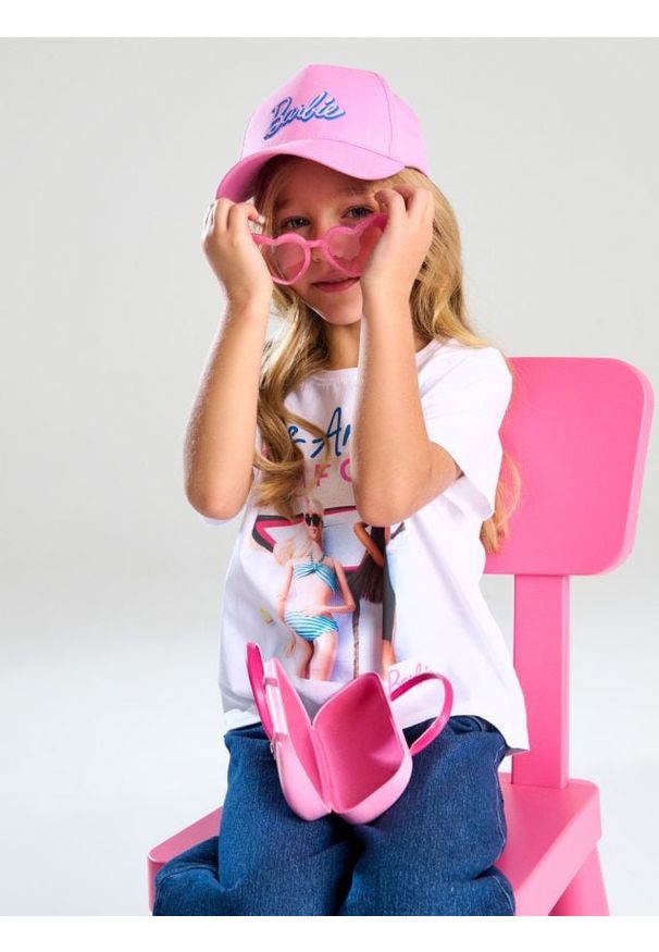 Sinsay - Zestaw: okulary i etui Barbie - wielobarwny