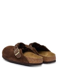 Birkenstock Klapki Boston Braided 1031716 Brązowy. Kolor: brązowy. Materiał: zamsz, skóra #6