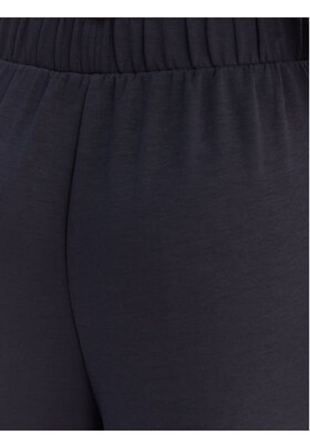 Vero Moda Spodnie materiałowe Hali 10339404 Granatowy Straight Fit. Kolor: niebieski. Materiał: wiskoza, syntetyk