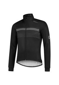 ROGELLI - Kurtka rowerowa męska Rogelli Kalon softshell. Kolor: czarny, biały, wielokolorowy. Materiał: softshell. Sport: kolarstwo #1
