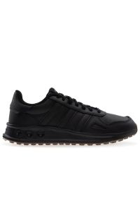 Adidas - Buty męskie adidas Sportswear Run 84 JI4873 - czarne. Kolor: czarny. Materiał: guma, syntetyk, skóra. Szerokość cholewki: normalna. Model: Adidas Cloudfoam. Sport: bieganie