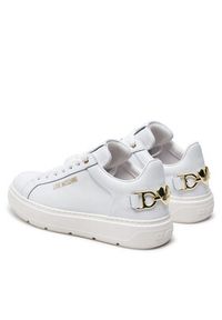 Love Moschino - LOVE MOSCHINO Sneakersy JA15394G0LIA010A Biały. Kolor: biały. Materiał: skóra #6