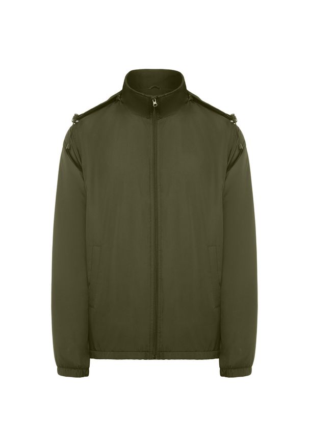 ROLY - Męska Wodoodporna Kurtka Makalu. Kolor: zielony. Sport: turystyka piesza