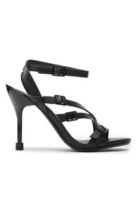 United Nude Sandały Sia Strappy Hi 107300116 Czarny. Kolor: czarny. Materiał: skóra