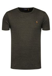 Polo Ralph Lauren T-Shirt Tsh 710740727032 Szary Slim Fit. Typ kołnierza: polo. Kolor: szary. Materiał: bawełna #2