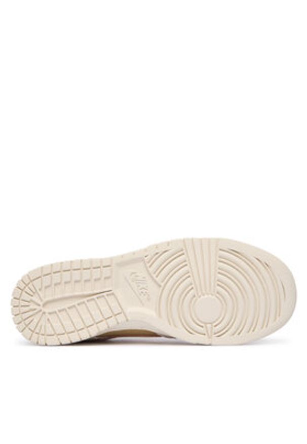Nike Sneakersy Wmns Dunk Low IB4367 030 Beżowy. Kolor: beżowy. Materiał: skóra, zamsz