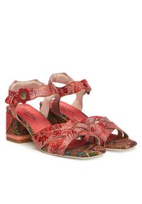 Laura Vita Sandały Jacqueso 03 Czerwony. Kolor: czerwony. Materiał: skóra #6