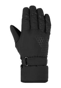 Ziener - Rękawice narciarskie damskie ZIENER Kisar Aquashield. Kolor: czarny. Sezon: zima. Sport: narciarstwo