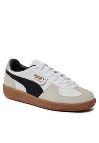 Puma Sneakersy Palermo Lth 396464 01 Beżowy. Kolor: beżowy. Materiał: skóra #5