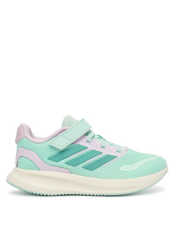 Adidas - adidas Sneakersy Runfalcon 5 JP9403 Zielony. Kolor: zielony. Materiał: materiał