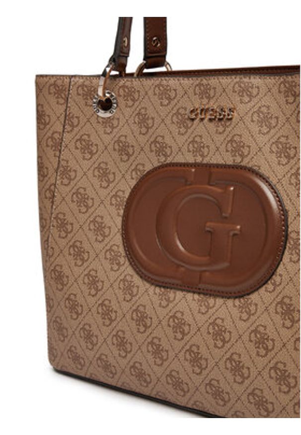 Guess Torebka HWESG9 51325 Beżowy. Kolor: beżowy. Materiał: skórzane