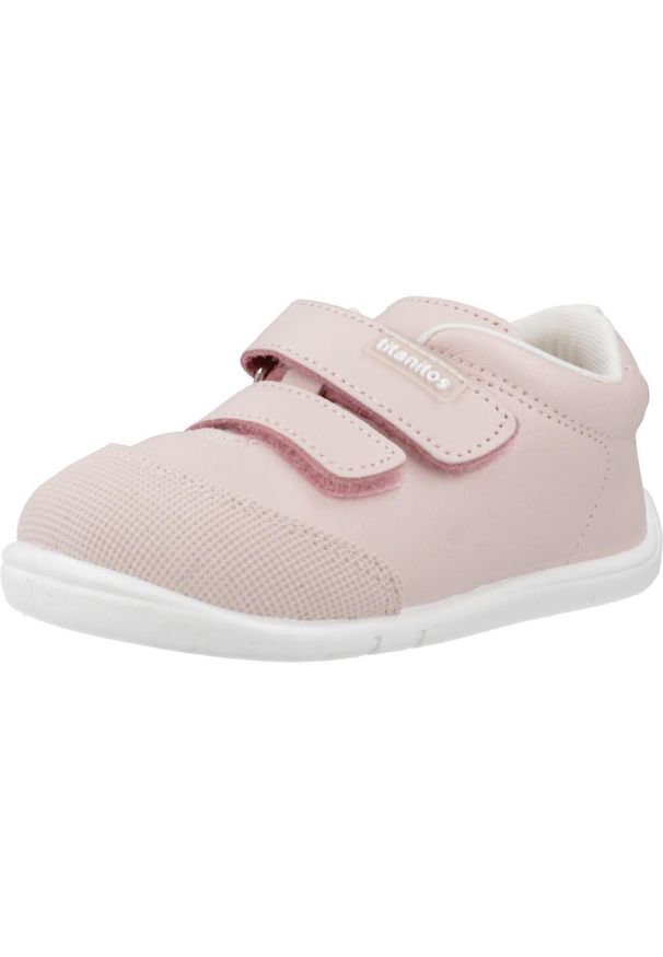 Buty TITANITOS B500 ORSO Rose. Kolor: różowy. Materiał: tkanina, skóra. Sport: turystyka piesza