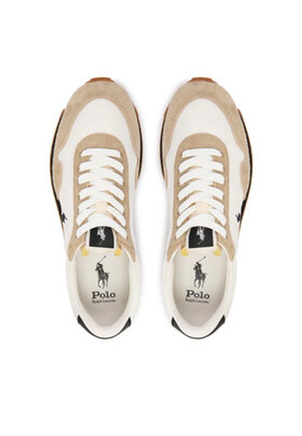 Polo Ralph Lauren Sneakersy 804956697003 Kolorowy. Materiał: skóra, zamsz. Wzór: kolorowy