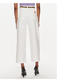 Elisabetta Franchi Jeansy PJ-42D-41E2-003693 Biały Relaxed Fit. Kolor: biały