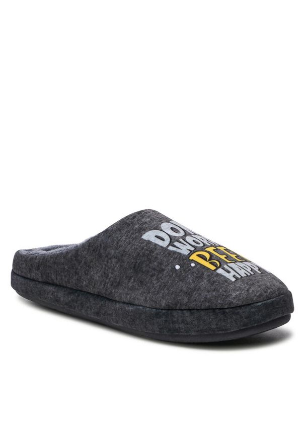 Kapcie Home & Relax. Kolor: szary