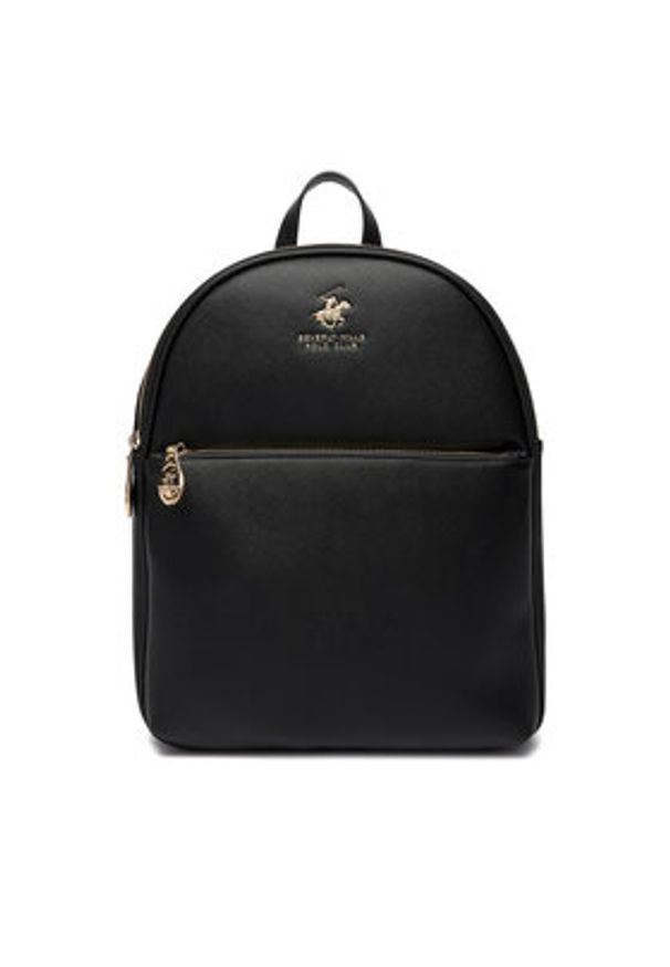 Beverly Hills Polo Club Plecak CEO-BHPC-L-004-09 Czarny. Kolor: czarny. Materiał: materiał