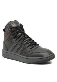 Adidas - adidas Sneakersy Hoops 3.0 GW6421 Czarny. Kolor: czarny. Materiał: materiał