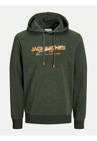 Jack & Jones Bluza Alvis 12256848 Zielony Standard Fit. Kolor: zielony. Materiał: syntetyk, bawełna #6