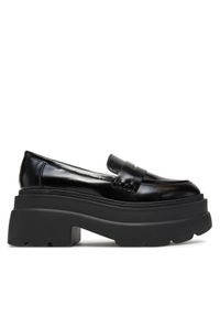 DeeZee Loafersy ST0242613-1 Czarny. Kolor: czarny. Materiał: syntetyk, materiał